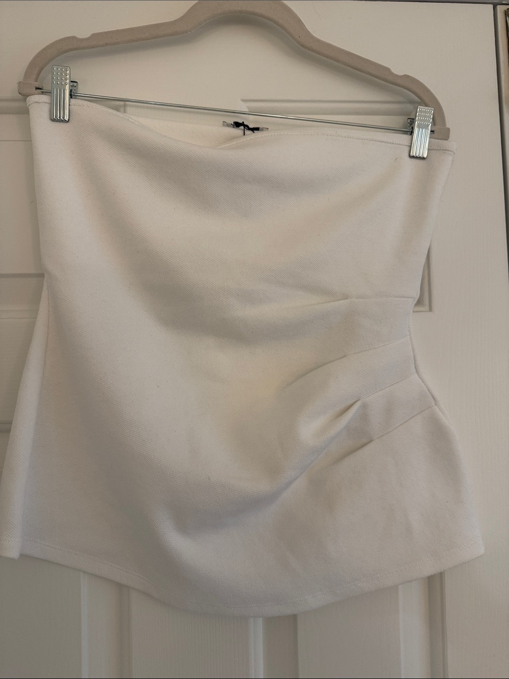 Zara strapless top
